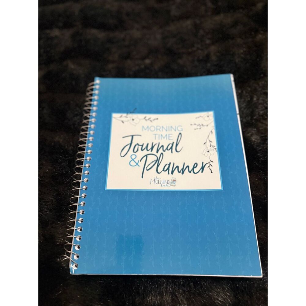 Homeschooling Blue Morning Time Journal & Planner 8.5 x 11